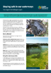 Staying safe in our waterways - Toxic algae in the Wellington Region preview