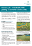 Reducing the impacts of winter  grazing on soil and water quality preview