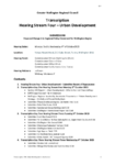 HS4 Urban Development Hearing Transcription 2nd to 4th October 2023 preview