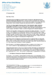 Letter from Minister Bishop and Minister Brown - National Infrastructure Plan preview