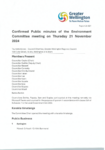 Confirmed Public minutes of the Environment Committee meeting Thursday 21 November 2024 preview