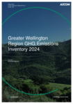 Greater Wellington  Region GHG Emissions  Inventory 2024 preview