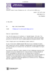 Letter to Greater Wellington Regional Council re transport  preview