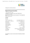Regional Transport Committee 10 February 2026 Order Paper preview