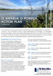 Te Awarua o Porirua Action Plan - Summary preview