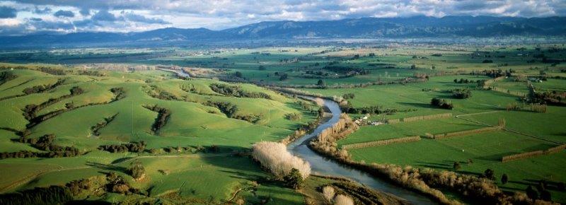 A view down the Ruamāhanga River