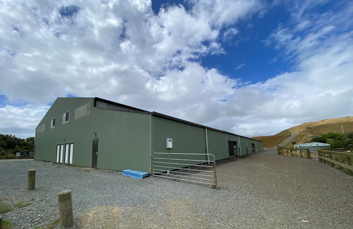 One of the shearing sheds in Belmont Regional Park