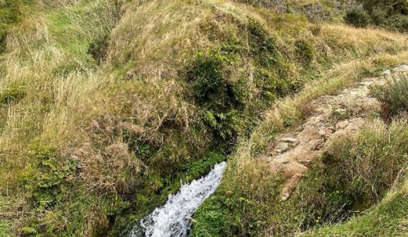 small waterfall