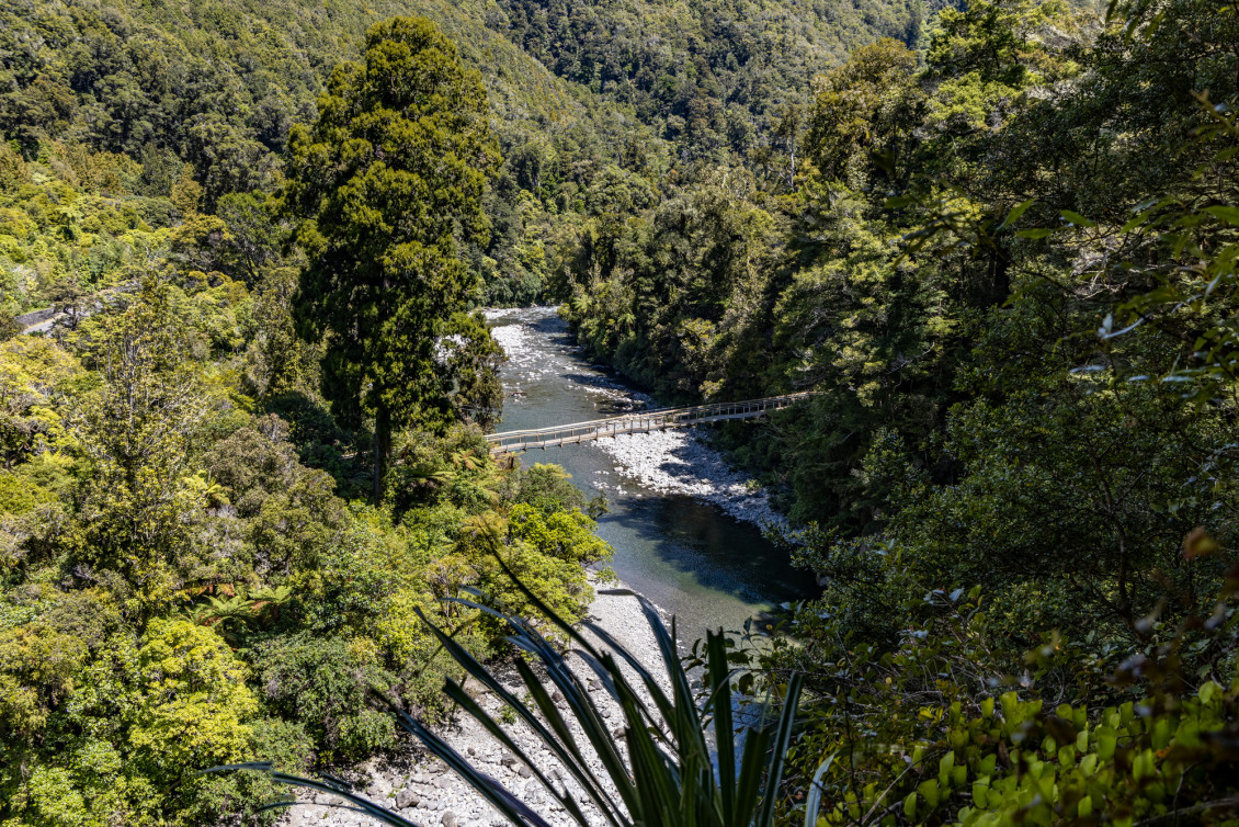 A view down the river