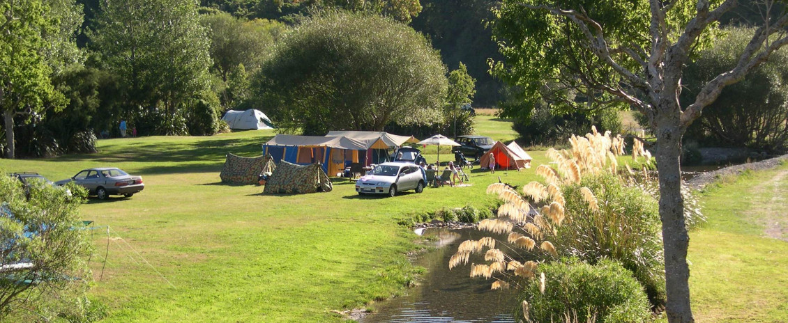 Camping at Kaitoke Regional Park